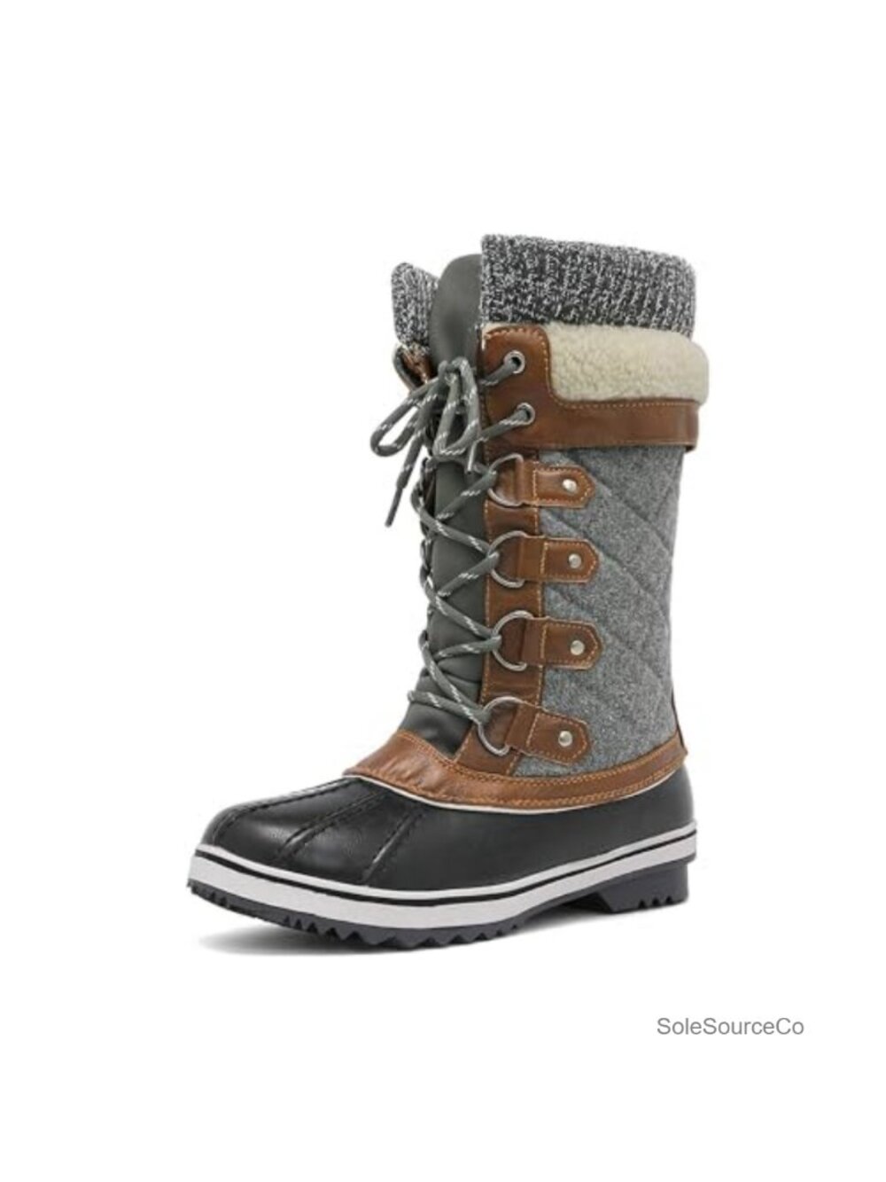 Women's Waterproof Winter Snow Boots 3M Thinsulate Insulated Mid-Calf